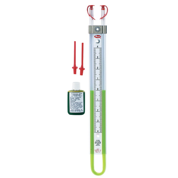 Series 1221/1222/1223 Flex-Tube® U-Tube Manometer