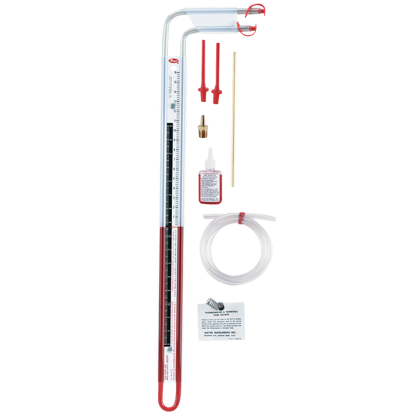 Series 1227 Dual Range Flex-Tube® U-Inclined Manometer