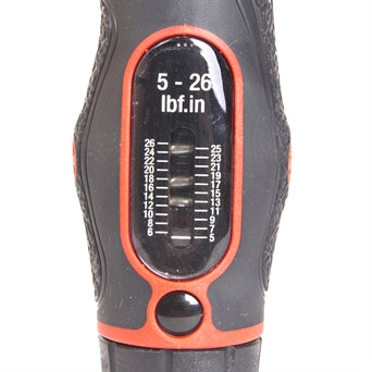 Torque Screwdriver, adjustable, TTs26 in·lb
