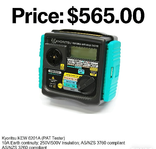 Kyoritsu KEW 6201A (PAT Tester)