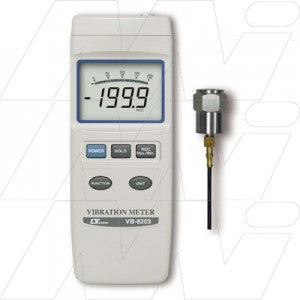 Vibration meter acceleration displacement VB8203