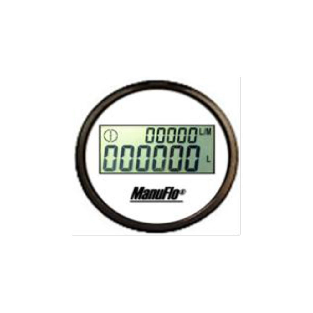 DUAL DISPLAY Resetable Total and Flowrate
