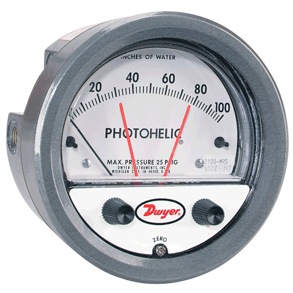 Series 3000MR/3000MRS Photohelic® Switch/Gage