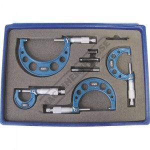 20-116 - Outside Micrometer Set 0-4"4 Piece Set