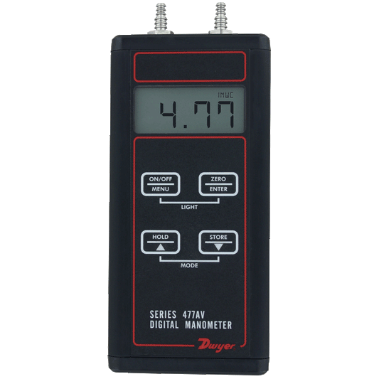 Series 477AV Handheld Digital Manometer