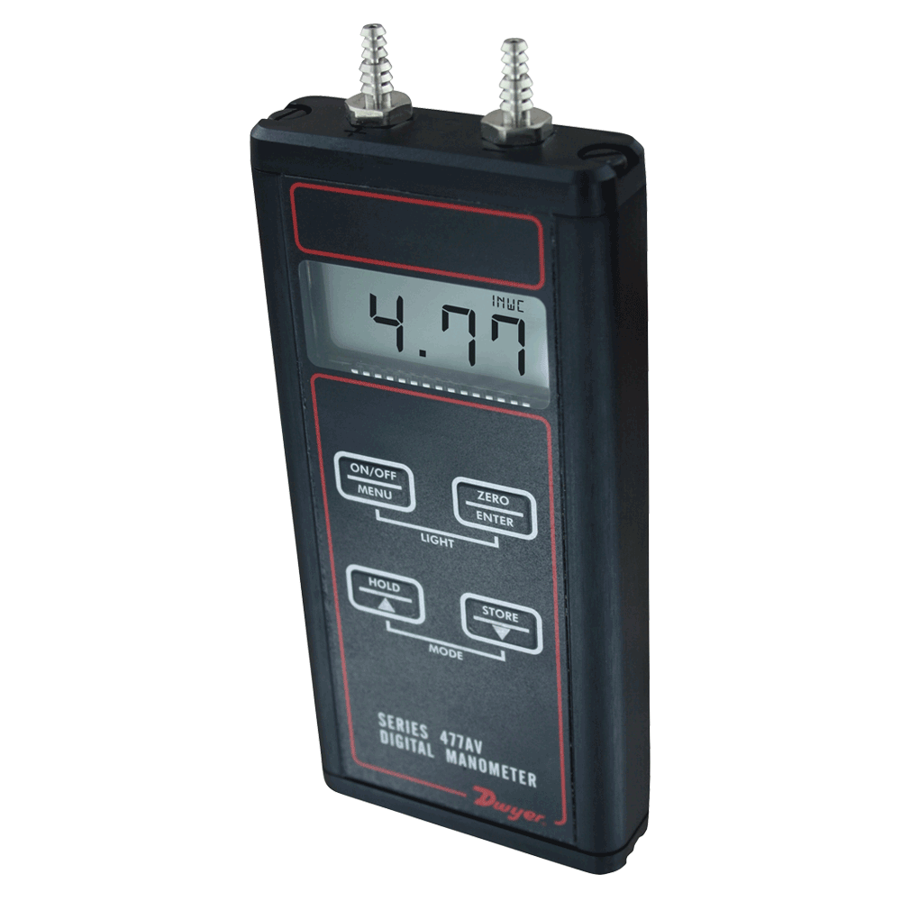 Series 477AV Handheld Digital Manometer