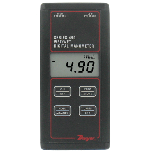 Series 490 Wet/Wet Handheld Digital Manometer