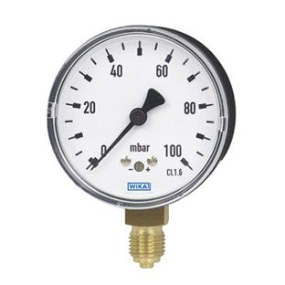 Bourdon Tube Pressure GaugesTest Gauge Series, Safety Pattern Version, Class (Price & availability on application)