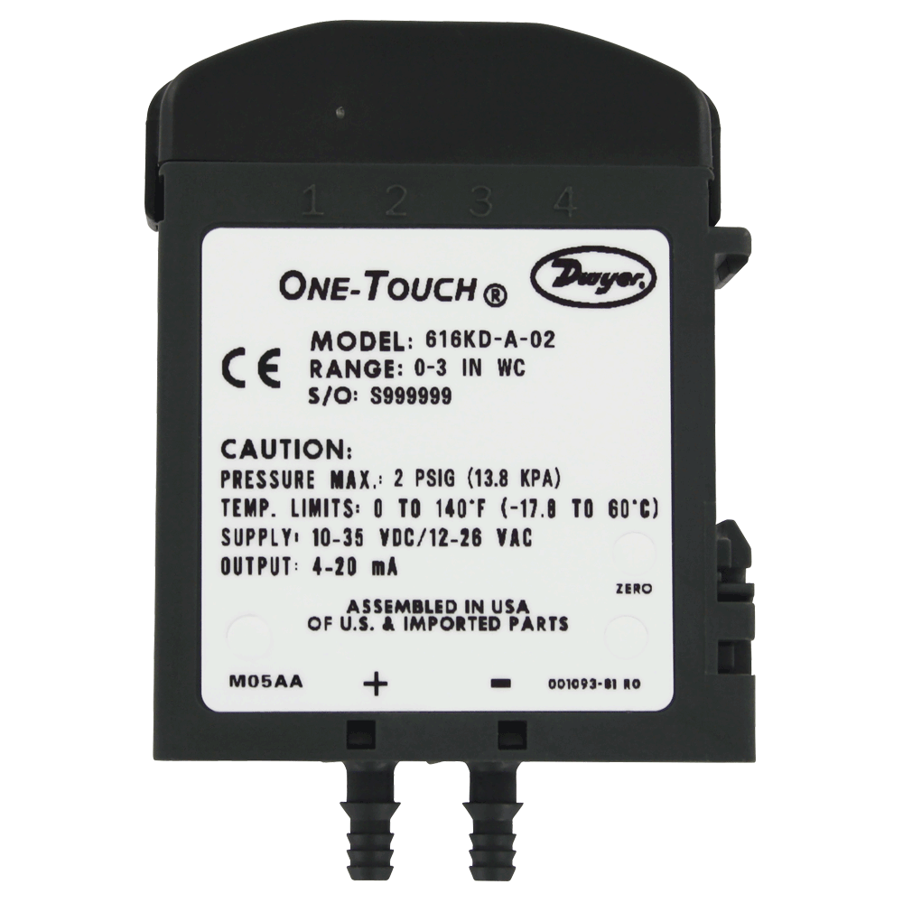 Series 616KD Differential Pressure Transmitter