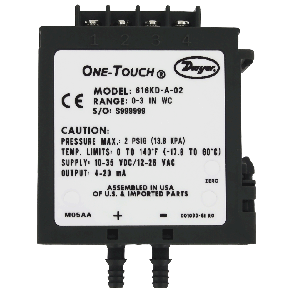 Series 616KD Differential Pressure Transmitter