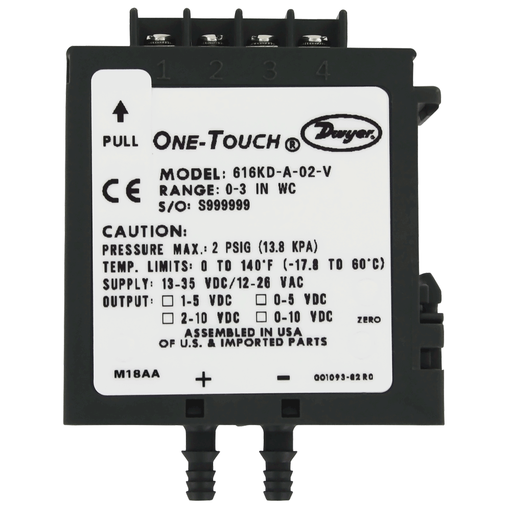 Series 616KD Differential Pressure Transmitter