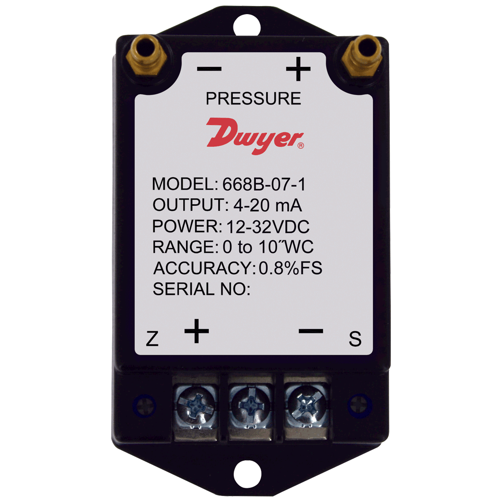 Series 668B/D Compact Differential Pressure Transmitters