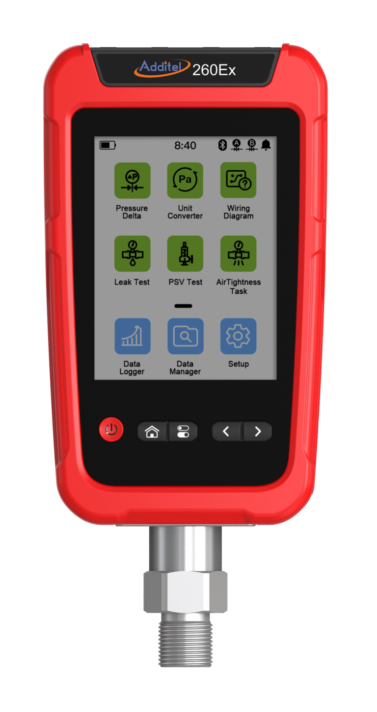 Additel ADT260Ex – Intrinsically Safe Multichannel Reference Recorder