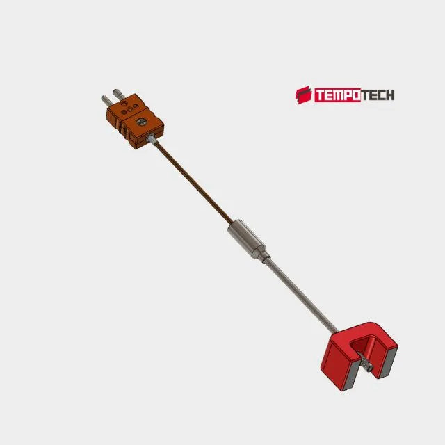 TC31 Surface Mount Magnet Thermocouple with Lead Wire and Connector