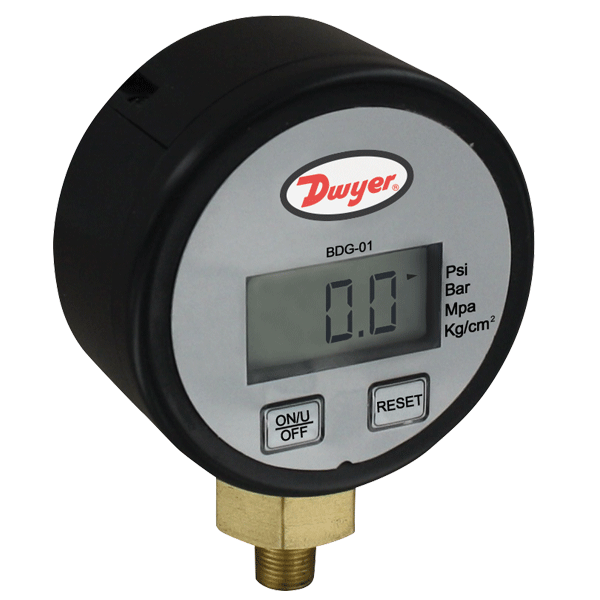 Model BDG Brass Digital Pressure Gage