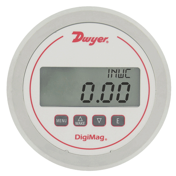 Series DM-1000 DigiMag® Digital Differential Pressure and Flow Gages