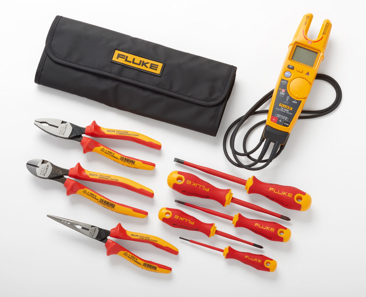 Fluke IBT6K T6-1000 Electrical Tester + Insulated Hand Tools Starter Kit