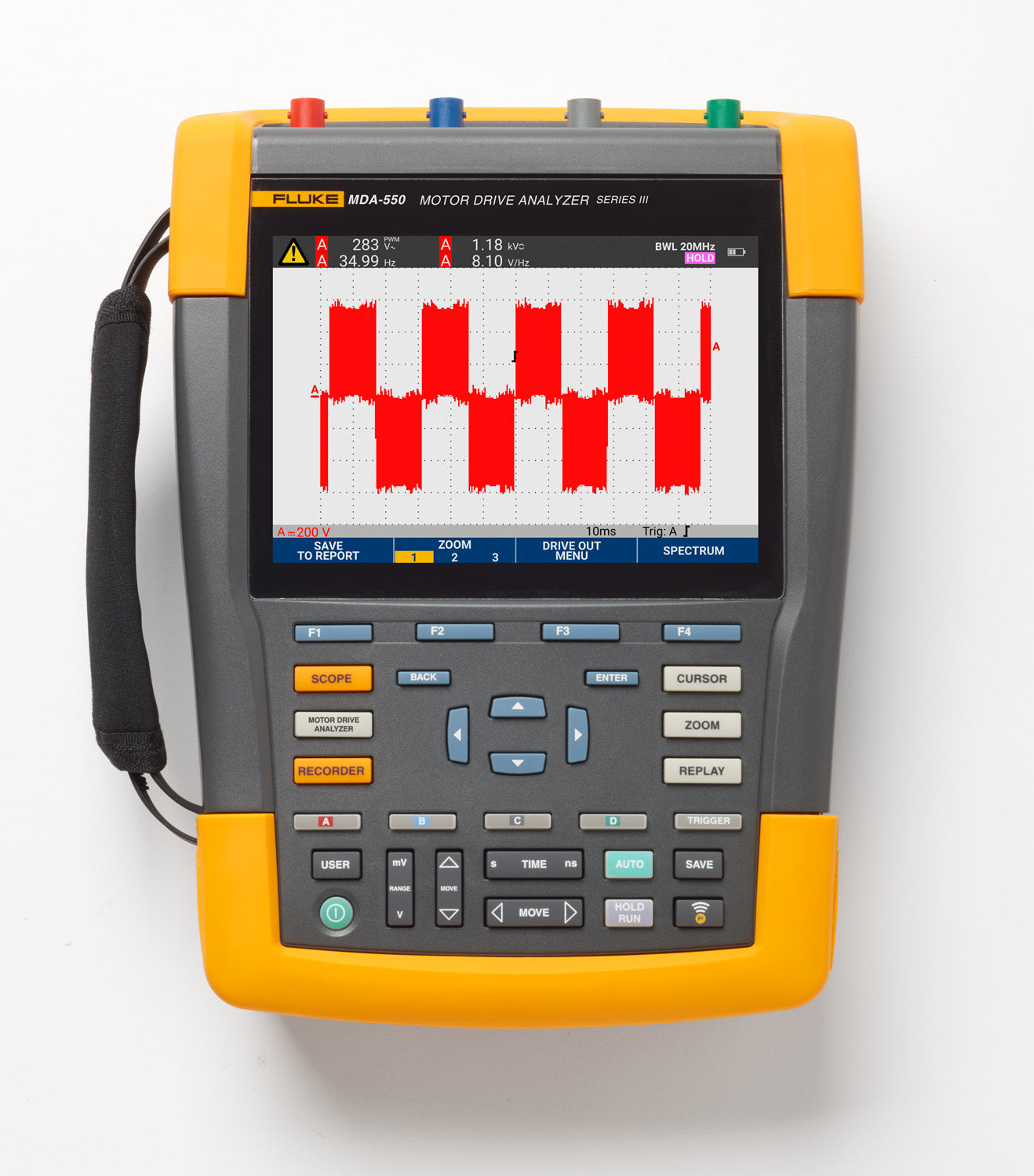 Fluke MDA 550 Series III Motor Drive Analyser