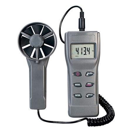 Air Velocity/Humidity/Dew Point/Wet Bulb/Air Volume Meter