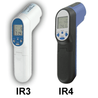Model IR3 & IR4 Infrared Temperature Thermometers