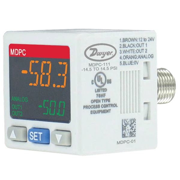 Series MDPC Mini Digital Pressure Controller