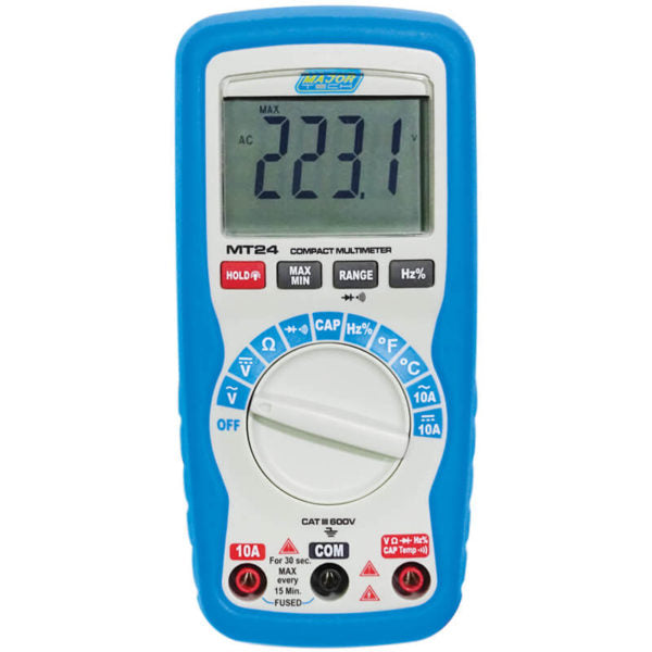 Compact DMM + Temp + Cap