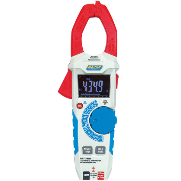 600AC Trms Clamp Meter & IR Thermometer