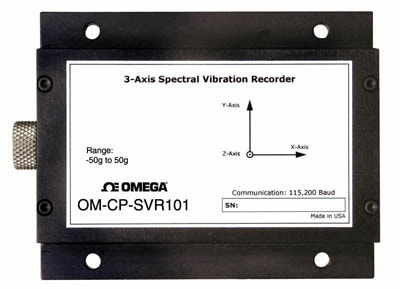 Spectral Vibration Data Logger, Part of the NOMAD® Family