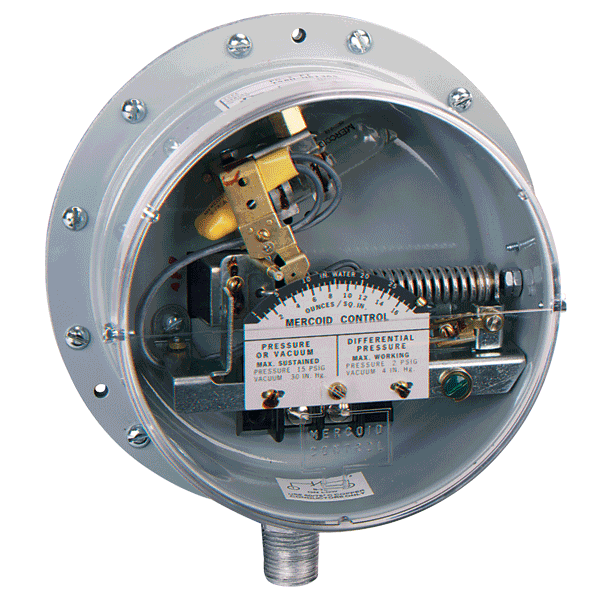 Series PG Gas Pressure/Differential Pressure Switch