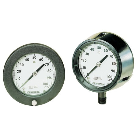Industrial Pressure Gauges with Temperature Compensation