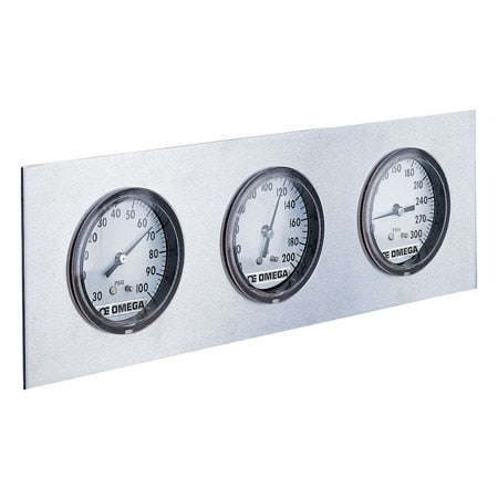 U-Clamp Panel Mount Pressure Gauges