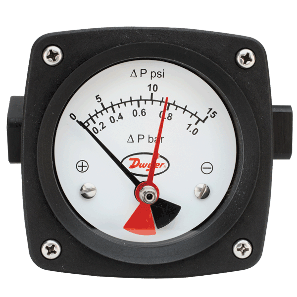 Series PTGD Differential Pressure Piston-Type Gage