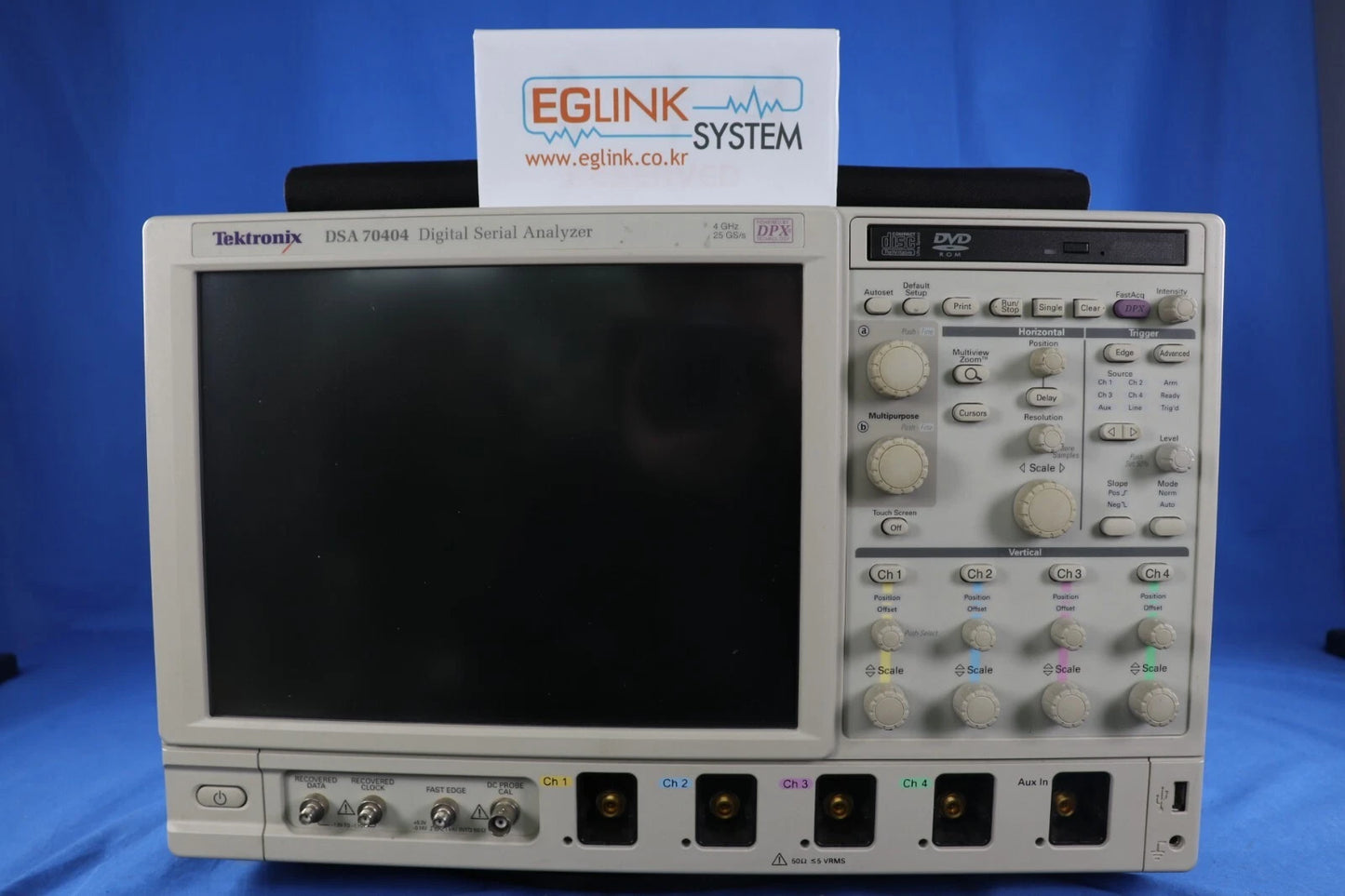 Tektronix DSA70404 Oscilloscope Digital WinXP, JE3/ JA3/ PTH/ MTH/ RTE
