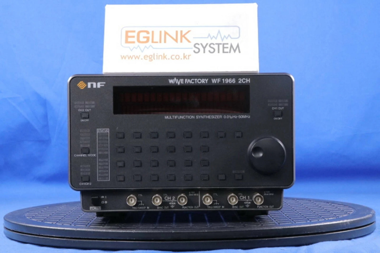 NF WF1966 Function Generator 0.01Hz to 50MHz, dual CH