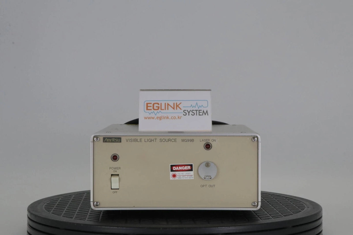 Anritsu MG99B Laser Source Visible Visiblet Light Source, 633nm/ -20dBm