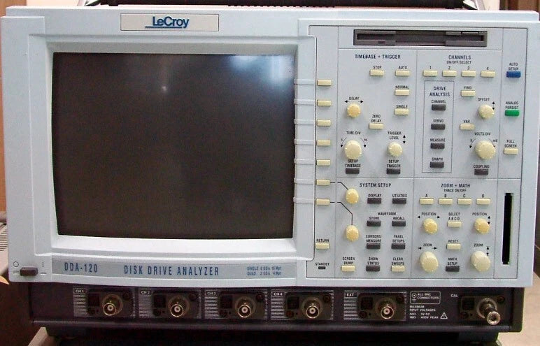 LeCroy DDA-120 Oscilloscope Digital Disk Drive Analyzer Disk Drive Analyzer