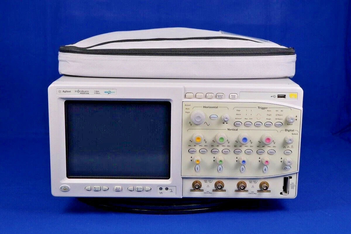 Agilent MSO8104A Oscilloscope Digital Mixed Signal Infiniium 1GHz bandwidth 4 CH