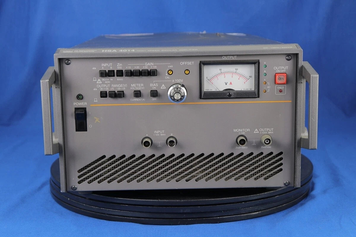 NF HSA4014 RF AMP High Speed RF ±2.0ADC to 40Hz) 40 to 500KHz AC 150Vp-p (+-75V)