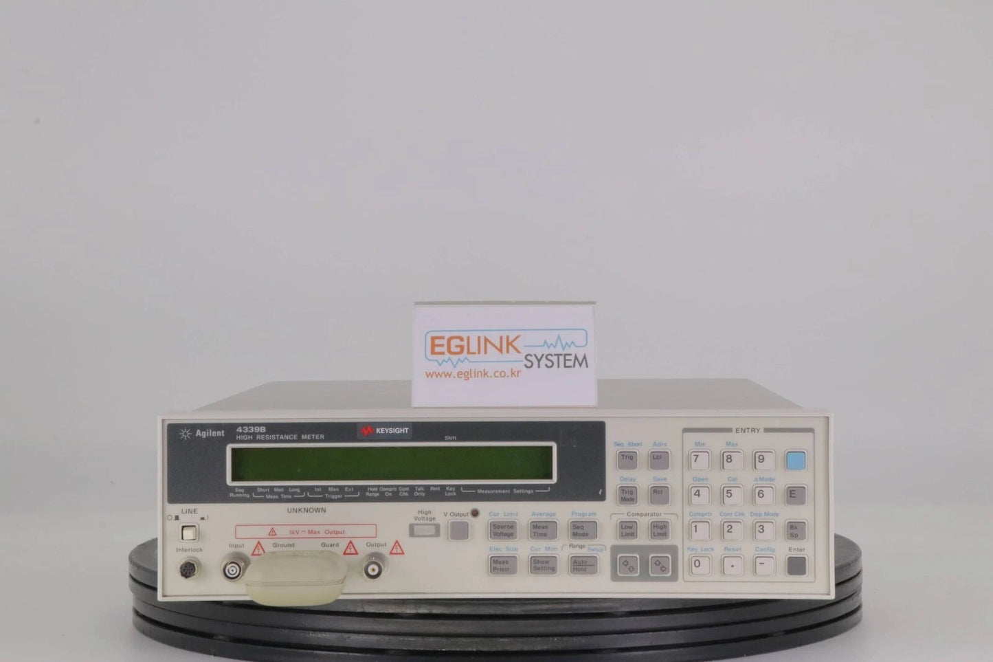 Agilent 4339B High Resistance Meter with shunt connector, opt V20/ 16117B