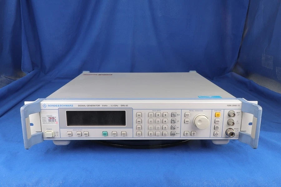 R&S SML03 Signal Generator (1090.3000K13), 9KHz to 3.3GHz, opt B3(Pulse Module