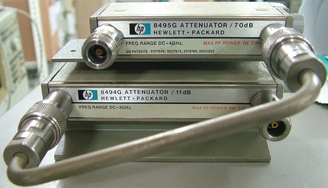HP 8495G RF Attenuator Step 400MHz-3GHz