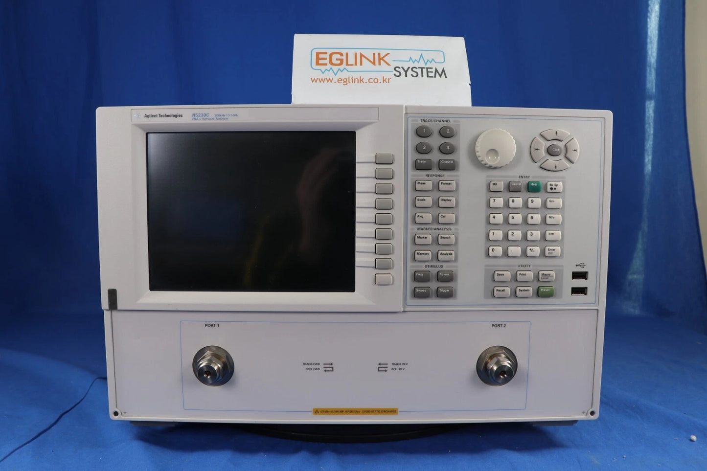 Agilent N5230C Network Analyzer PNA-L Win XP 300KHz to 13.5GHz, opt 120(13.5GHz