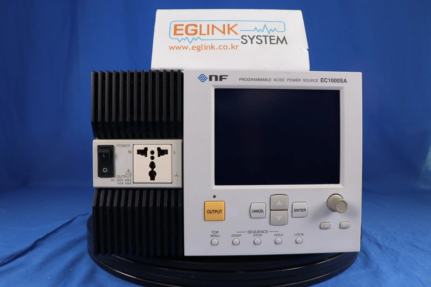 NF EC1000SA Power Supply AC Output : Power : 1000VA(input 220V)/ Voltage : 0.0V