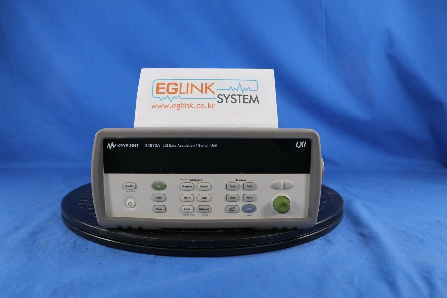 Keysight 34972A Data Acquisition System/ DMM LXI Data Acquisition / Data Logger
