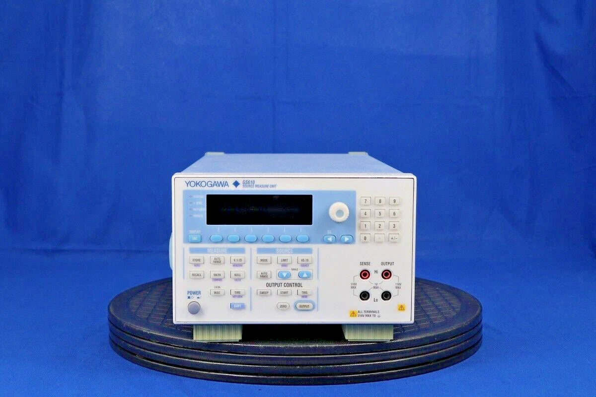 Yokogawa GS610 Source Meter Basic accuracy: 0.02%, USB storage func opt -M/7N
