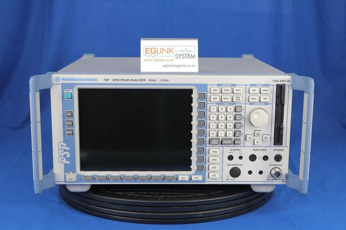 R&S FSP3(1164.4391.03) Spectrum Analyzer 9KHz to 3GHz, no opt