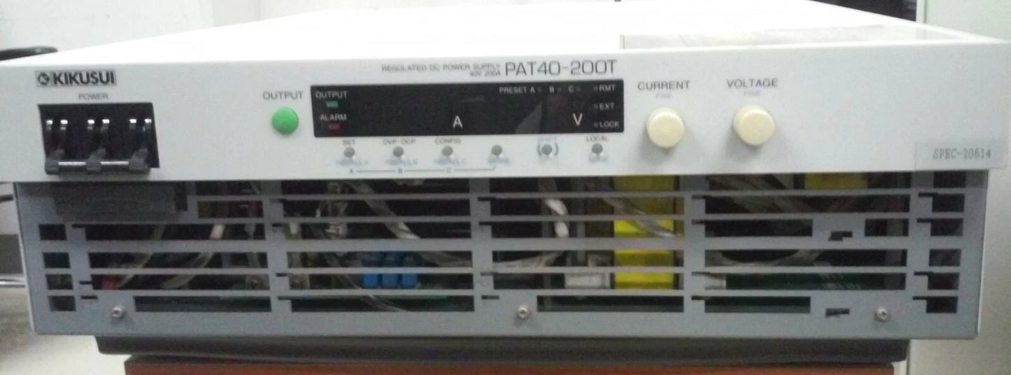 Kikusui PAT40-200T Power Supply DC