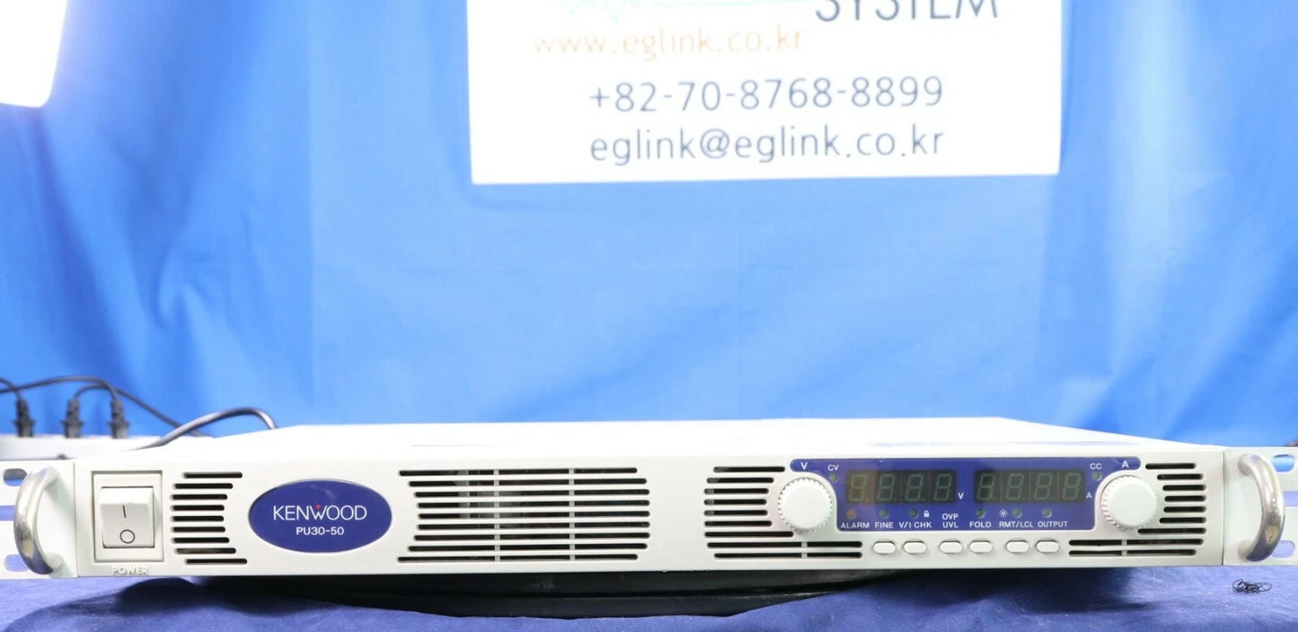 Texio PU30-50 Power Supply DC