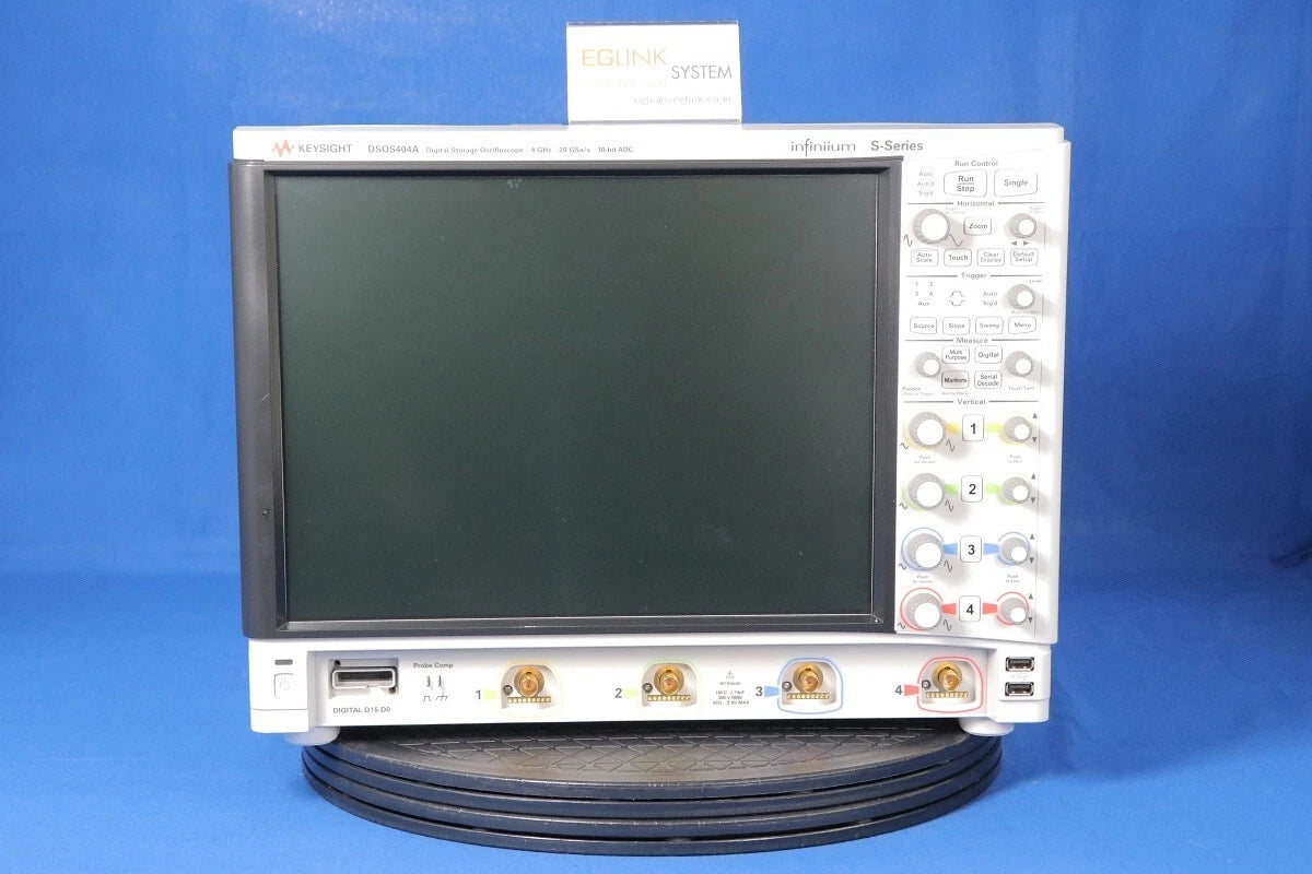 Keysight DSOS404A Oscilloscope Digital opt 400(400 Mpts/CH Memory)/ Win7