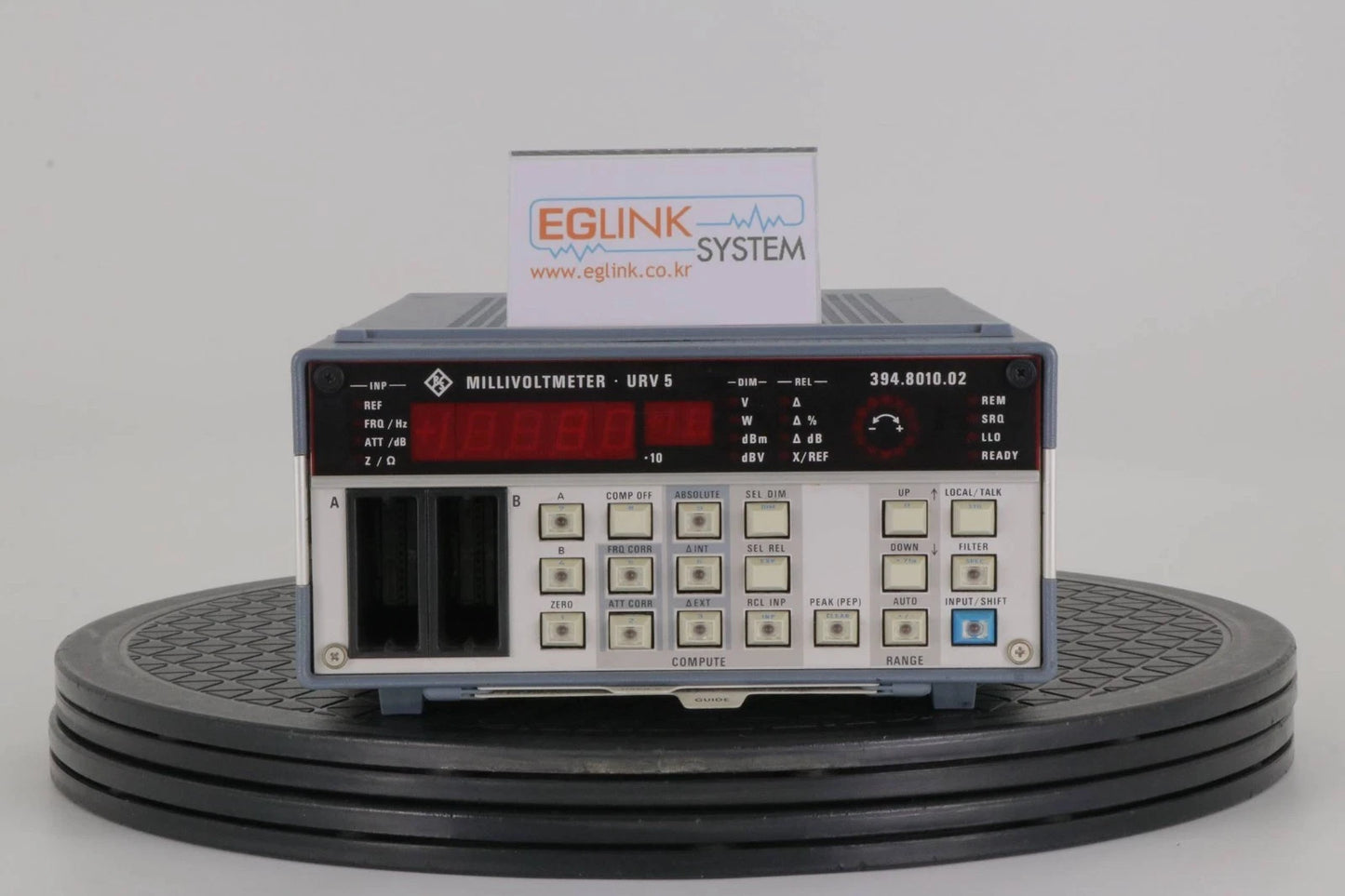 R&S URV5 mainbody RF Power Meter Millivolt Meter, DC, 9KHz to 3/26.5GHz, 200uV